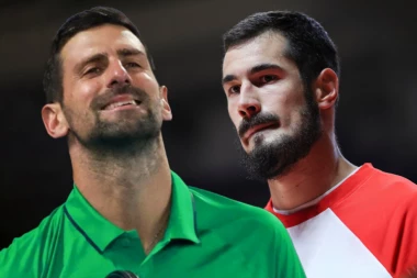 KALINAAA! Novak Đoković sa oduševljenjem gledao sjajne poteze košarkaša Crvene zvezde! (FOTO)
