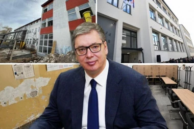 OD RUINE DO MODERNOG SAVRŠENSTVA! Vučić pokazao detalje rekonstrukcije Gimnazije Mladenovac - ovo izgleda zaista SVETSKI (FOTO)
