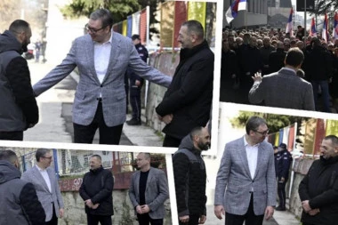 MIŠI I SAŠI UBILI SU DECU DALIBORA, MILANA I KRISTINU: Predsednik Vučić sa roditeljima iz Orašja i Dubone: Koliko sam mogao, bio sam uz njih! (FOTO)
