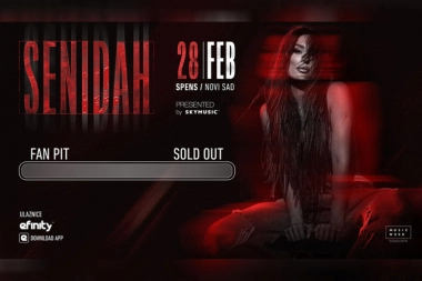 SENIDAH RUŠI SVE REKORDE! FAN PIT u Novom Sadu RASPRODAT - publika traži nove datume, najavljuje se spektakl svetskog ranga