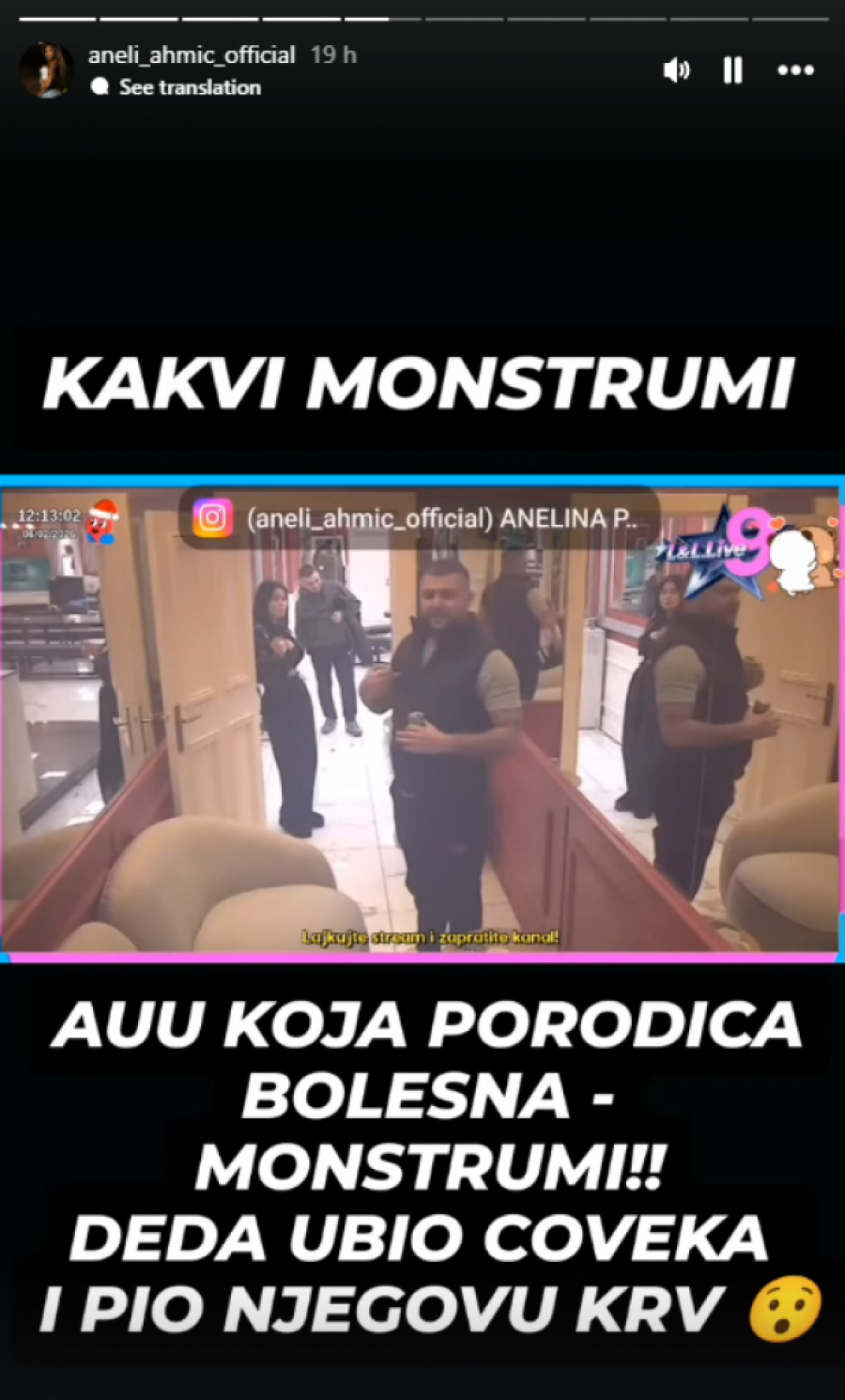 KAKO JE DOŠLO DO UBISTVA U ASMINOVOJ PORODICI?! Nožem ga UBO u srce, a potom mu PIO KRV! (FOTO)