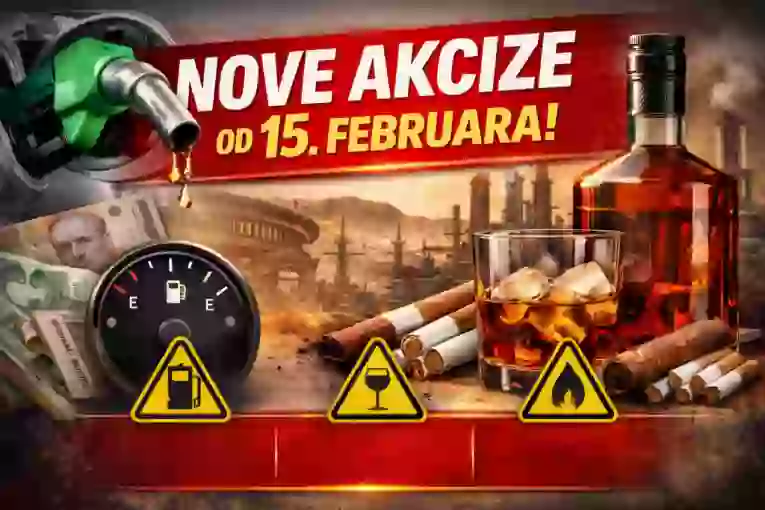 OD 15. FEBRUARA NOVE CENE U SRBIJI: Evo šta sve poskupljuje!