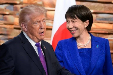 "MIR KROZ SNAGU!" Tramp poslao SNAŽNU poruku Sanae Takaiči posle istorijske izborne pobede!