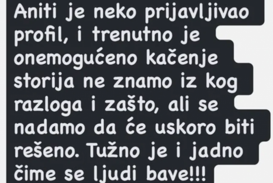 ANITA OVO NE SME DA SAZNA: Zabrinjavajuće vesti iz spoljnog sveta (FOTO)