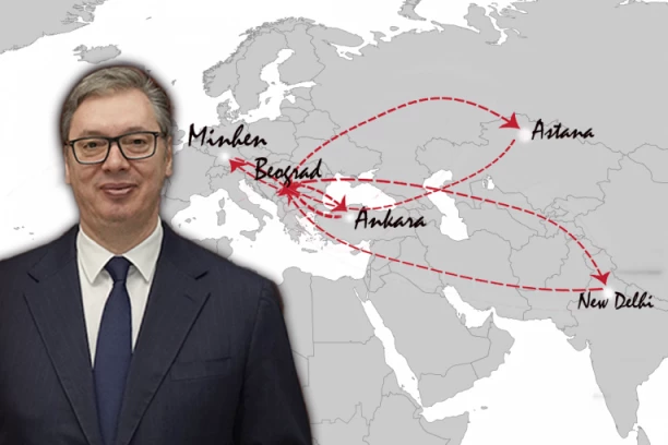 DIPLOMATSKA OFANZIVA ZA RAZVOJ SRBIJE! Vučić kreće na svetsku turneju, do kraja meseca preći će PREKO 20 HILJADA KILOMETARA