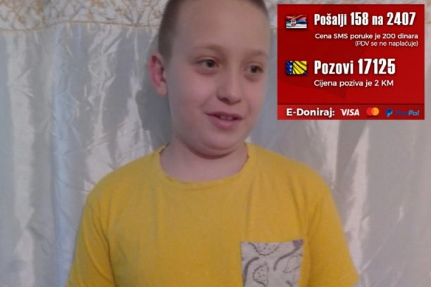 POMOZIMO PAVLU DA PROGOVORI! Pošaljite 158 na 2407