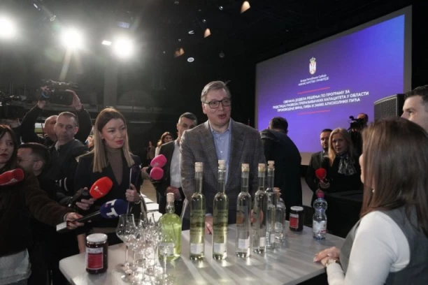 MORAMO DA IZVOZIMO 15-20 MILIONA BOCA U KINU! Vučić objasnio stanje na tržištu vina: Samo tada će vinarska industrija moći da opstane (VIDEO)