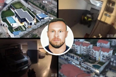 POGLEDAJTE UNUTRAŠNJOST ZVICEROVE VILE U KOTORU! Bazeni, teretana i soba za kamere - U KUĆI I "BUNKER", A OKO OBJEKTA... (VIDEO)