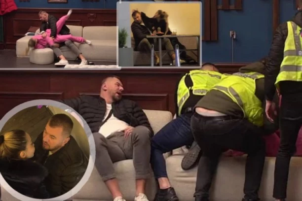 NAŠLJOKANU ANELI JEDVA OBUZDALO OBEZBEĐENJE: Nasrnula na Janjuša jer joj nije UZVRATIO LJUBAV! Poniženje veka! (VIDEO)