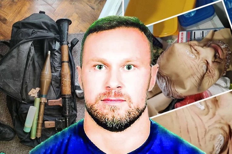 POGLEDAJTE ŠTA JE PRONAĐENO KOD "KAVČANA" U BEOGRADU! Planirali likvidaciju: SILIKONSKA MASKA ZA KAMUFLAŽU I GRANATA KOJOM BI UBILI FUNKCIONERA! (FOTO)