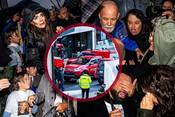 "UBILI STE NAM DECU!" HAOS ispred tužilaštva u Švajcarskoj zbog vlasnika BARA SMRTI – policija morala da reaguje! (FOTO, VIDEO)