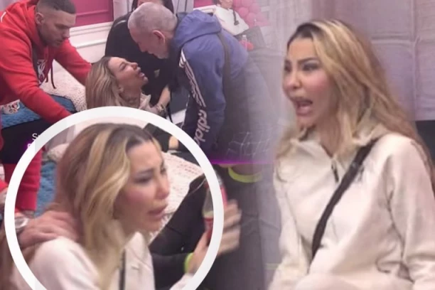 STRAVIČNI URLICI ANELI AHMIĆ ODZVANJALI IMANJEM - HITNO ZAUSTAVLJEN PROGRAM NA PINKU: Demolirana Bela kuća, obezbeđenje šokirano prizorom!