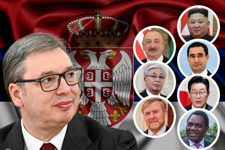 SVI SE UTRKUJU DA ČESTITAJU VUČIĆU! Kraljevi, predsednici i carevi od Pekinga do Londona poslali poruke u čast Srbije!