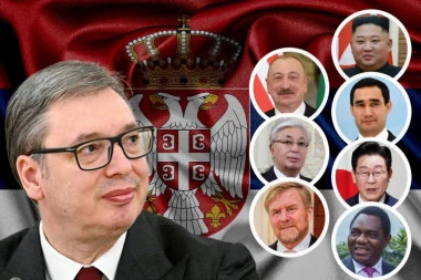 SVI SE UTRKUJU DA ČESTITAJU VUČIĆU! Kraljevi, predsednici i carevi od Pekinga do Londona poslali poruke u čast Srbije!