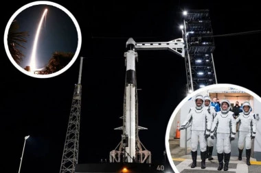SVEMIR NADOHVAT RUKE! Lansirana raketa "Spejs iksa", astronauti na PUTU za KOSMOS! (VIDEO)