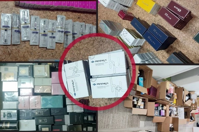 NOVI UDARAC NA "KOZMETIČKU MAFIJU"! Zaplenjena roba vredna šest miliona - UHAPŠENE ČETIRI OSOBE! (FOTO)