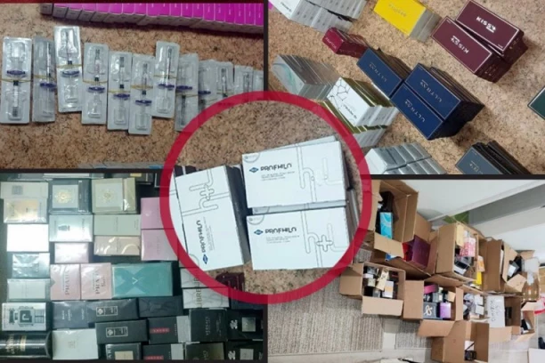 NOVI UDARAC NA "KOZMETIČKU MAFIJU"! Zaplenjena roba vredna šest miliona - UHAPŠENE ČETIRI OSOBE! (FOTO)