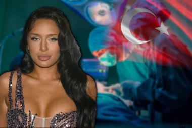 SESTRA LUNE ĐOGANI SKINULA ZAVOJE! Isplivala slika Nine nakon operacije u Turskoj! (FOTO)