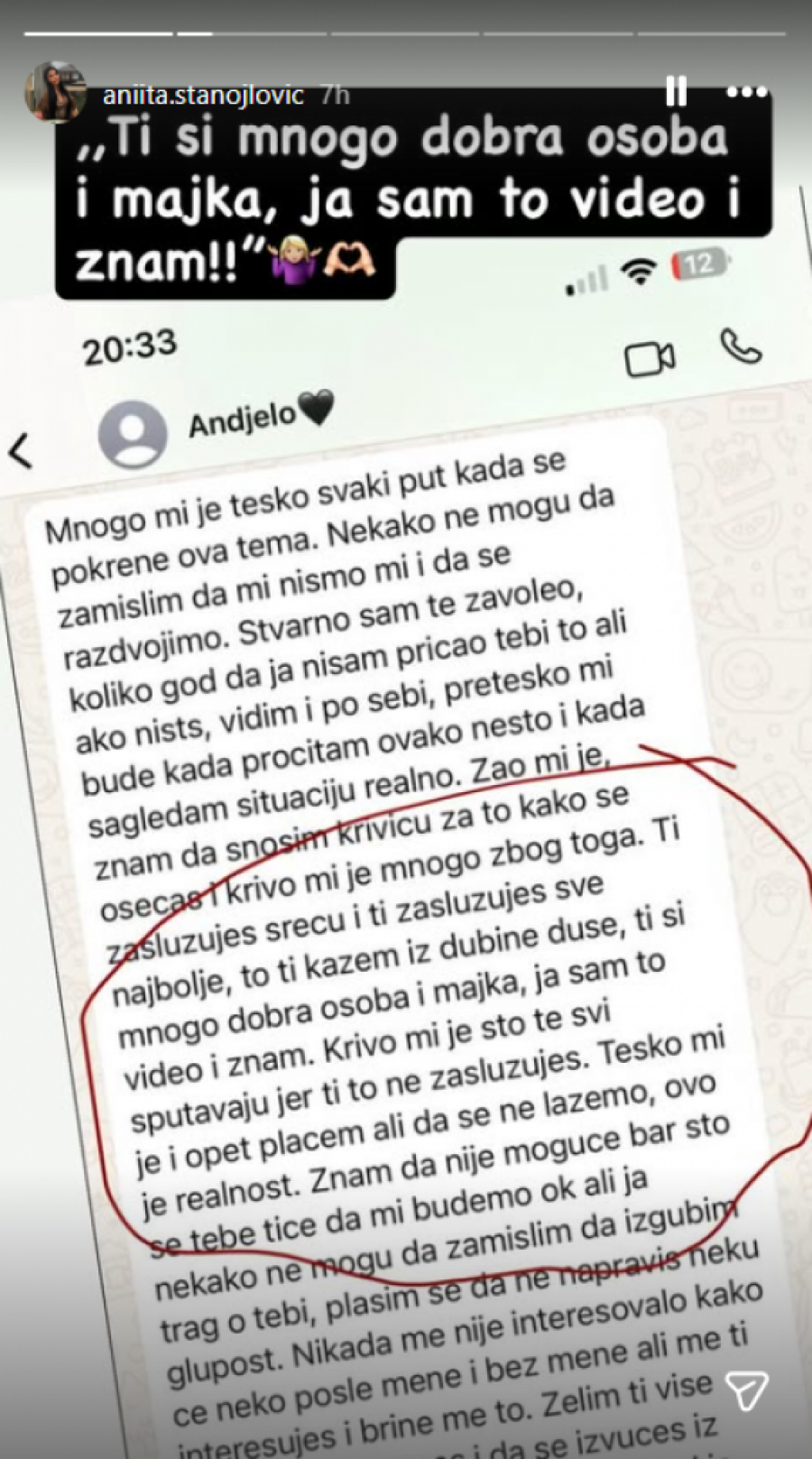NAJBRUTALNIJE ZAKUCAVANJE ANĐELA RANKOVIĆA! Anita objavila tajne poruke koje joj je slao! NACIJA U ŠOKU!