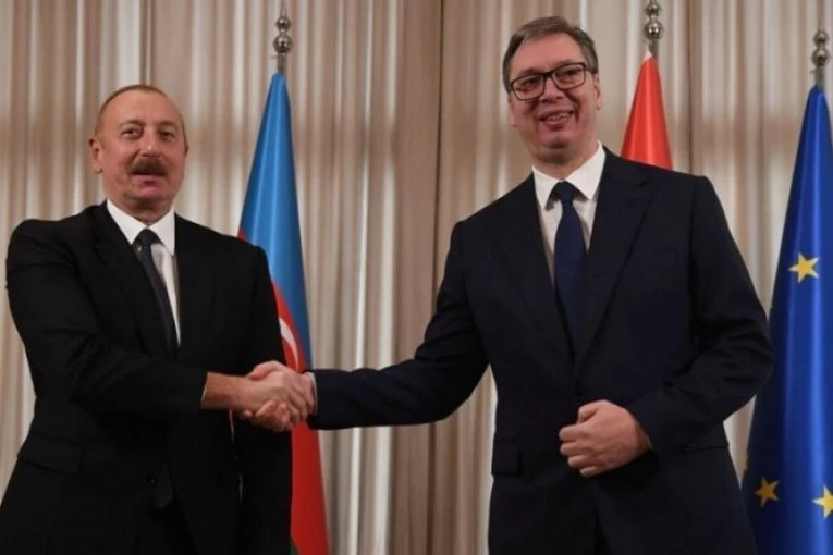 ALIJEV STIGAO U POSETU SRBIJI: Na aerodromu ga dočekao predsednik Vučić!