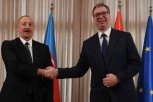 ALIJEV STIGAO U POSETU SRBIJI: Na aerodromu ga dočekao predsednik Vučić!
