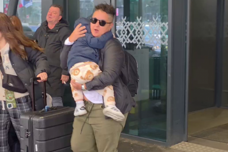 Marija Šerifović sa sinom