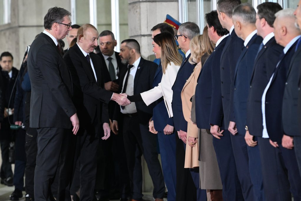 Doček za predsednika Alijeva