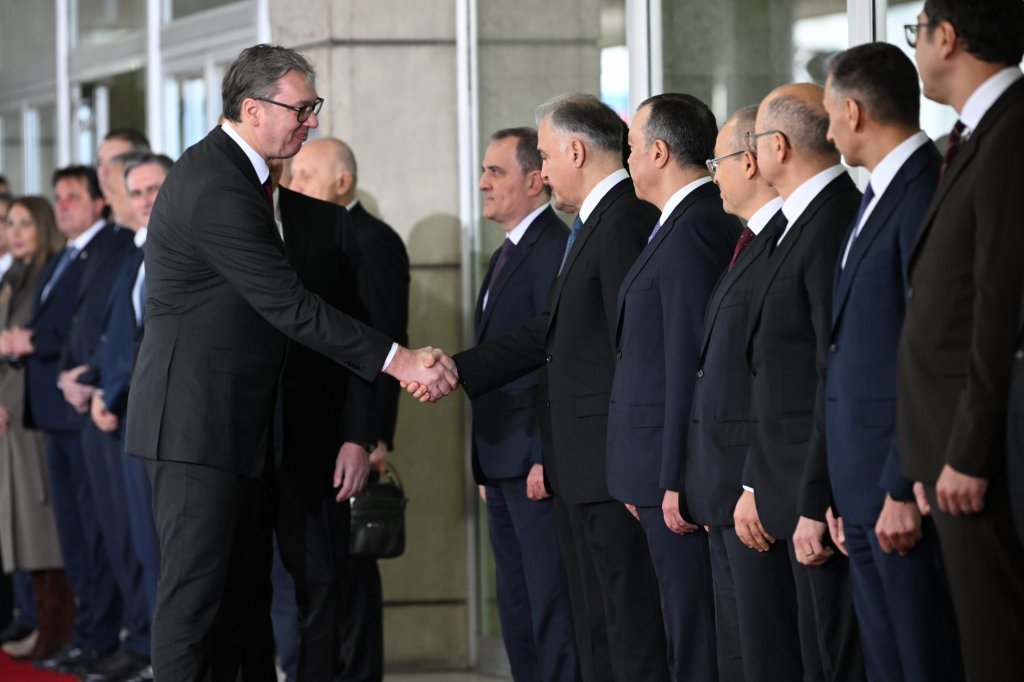 Doček za predsednika Alijeva