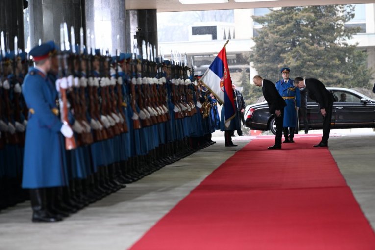 Doček za predsednika Alijeva