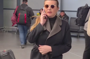NESTAO SIN VIKI MILJKOVIĆ - PEVAČICA NAPRAVILA HAOS! Neviđena uzbuna na aerodromu, evo šta se desilo!