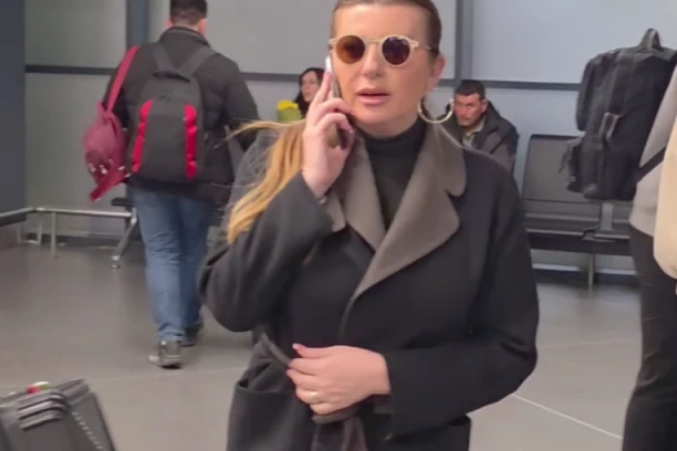 NESTAO SIN VIKI MILJKOVIĆ - PEVAČICA NAPRAVILA HAOS! Neviđena uzbuna na aerodromu, evo šta se desilo!