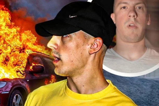 ZASTRAŠUJUĆI PRIZOR ISPRED ZGRADE BAKE PRASETA: Pogledajte hordu VATROGASACA koji su gasili zapaljen automobil! (VIDEO)