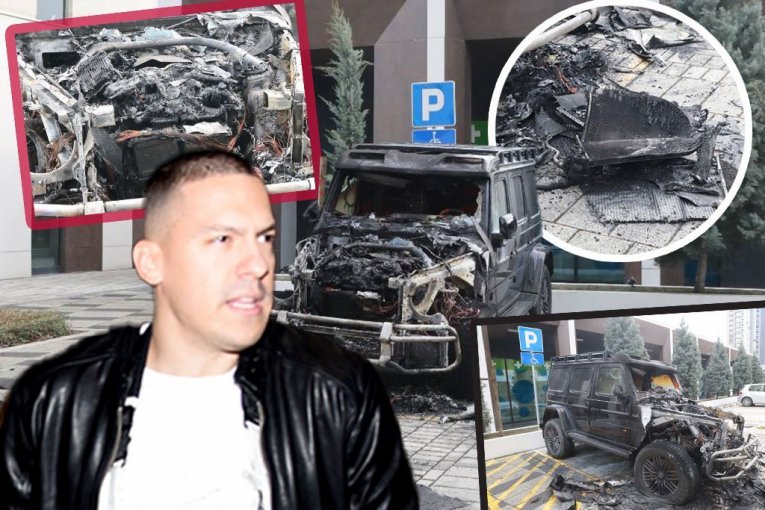 Baka Prase zapaljen automobil