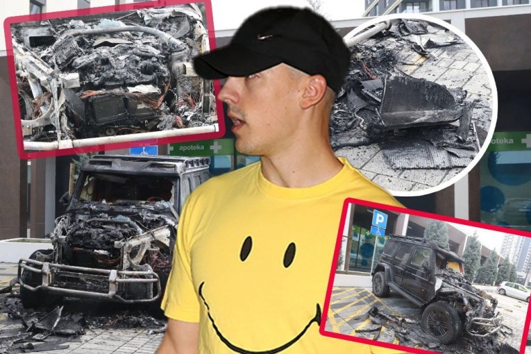 Baki Prasetu zapaljen auto