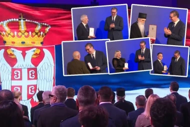 MORAMO DA BUDEMO DOSTOJNI SVOJIH PREDAKA! Vučić objasnio kakvu težinu nose današnja odlikovanja: Neka nas svetlost Sretenja i dalje vodi kroz izazove savremenog sveta!