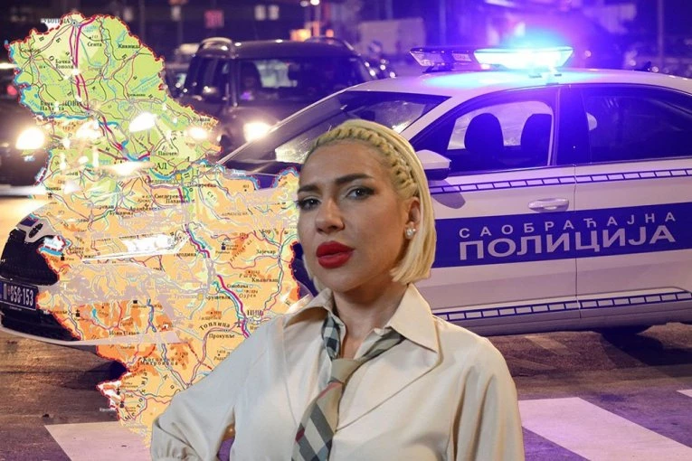 JOVANA JEREMIĆ U PRATNJI POLICIJE SE KREĆE SA ĆERKOM: Voditeljka doživela DRAMU, hitno se oglasila - evo šta se desilo! (FOTO)