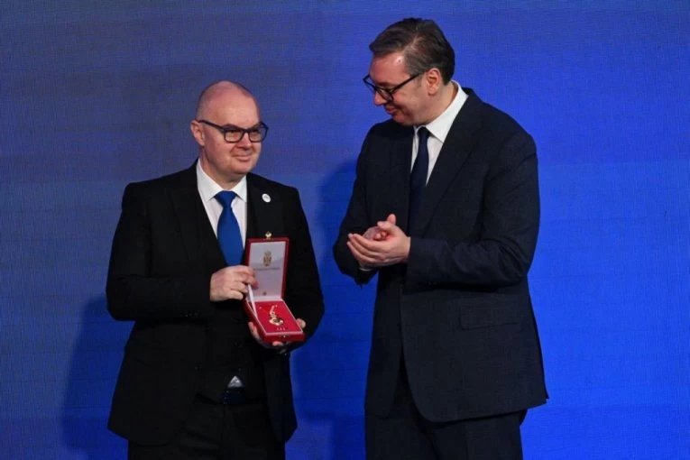 VUČIĆ ODLIKOVAO ANDRIJU JORGIĆA! Predsednik Šahovskog saveza Srbije dobio orden za posebne zasluge u oblasti sporta! (FOTO, vIDEO)