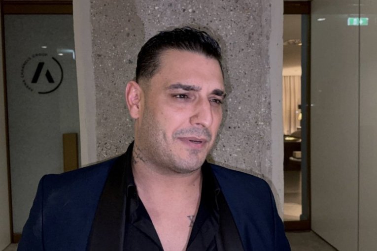 Darko Lazić na promociji albuma Nadice Ademov