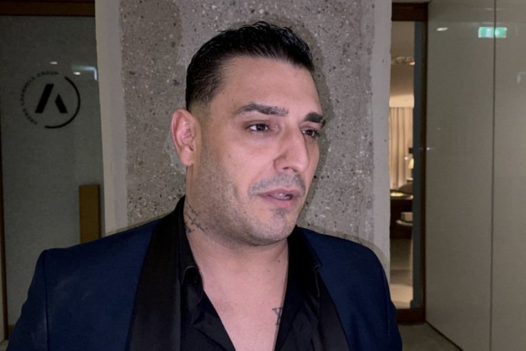 Darko Lazić na promociji albuma Nadice Ademov