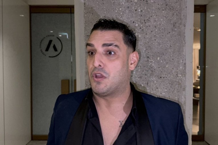 Darko Lazić na promociji albuma Nadice Ademov