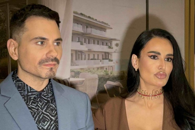 Bojan Bjelić i Indi Aradinović na promociji albuma Nadice Ademov
