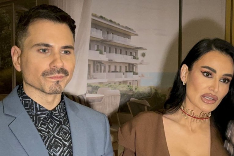 Bojan Bjelić i Indi Aradinović na promociji albuma Nadice Ademov