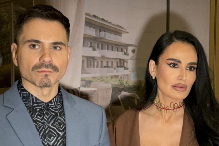 Bojan Bjelić i Indi Aradinović na promociji albuma Nadice Ademov