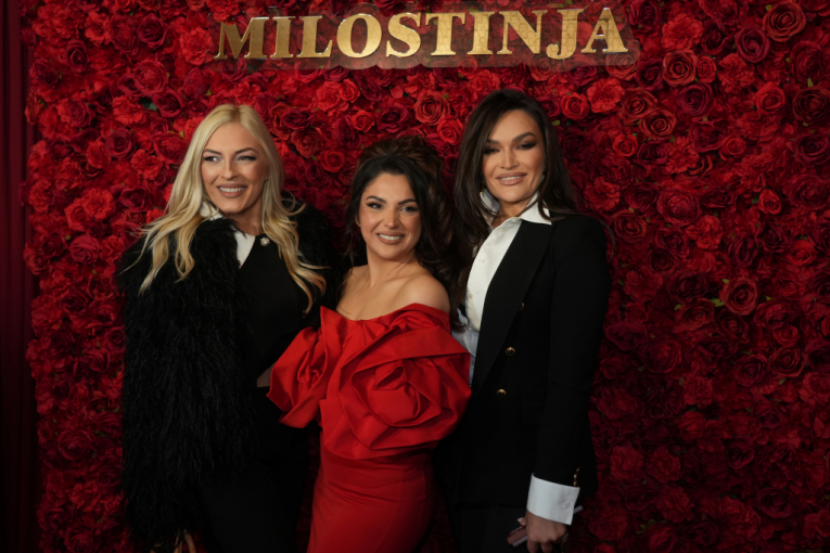 Goga Gačić i Tamara Milutinović na promociji albuma Nadice Ademov