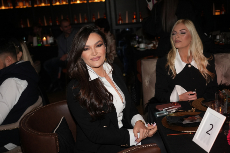 Tamara Milutinović i Goga Gačić na promociji albuma Nadice Ademov