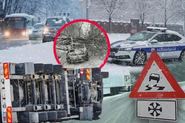 POVRATAK SA ODMORA SE PRETVORIO U AGONIJU! Divčibare i Zlatibor u potpunom blokadi: Pola metra snega okovalo automobile, ljudi satima stoje u mestu!