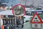 HAVARIJA ŠIROM SRBIJE!  Sudar autobusa i kamiona kod Kadinjače, kod Topole se preprečio šleper: Snežne padavine izazvale kolaps, sve  stoji