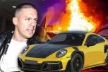 DEMOLIRAN JOŠ JEDAN AUTO BAKE PRASETA! Nakon zapaljenog Brabusa, uništen i PORŠE OD 700.000 EVRA! (VIDEO)