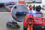 IZVUČEN AUTOMOBIL KOJI JE SLETEO U DUNAV! Pogledajte kako je izgledala akcija! (FOTO, VIDEO)