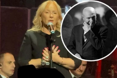 GORDANA ŠAULIĆ GRCA U SUZAMA ZBOG ŠABANA! Supruga se bori za dah dok se obraća publici! MUK U SALI! (VIDEO)